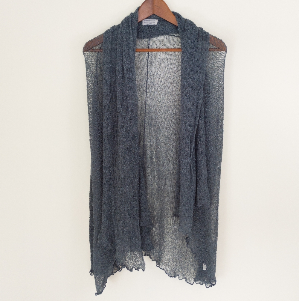 Wanderlust Loose Open Knit Cardigan